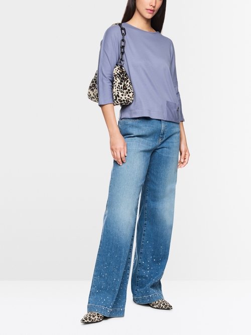 T-shirt en forme de kimono