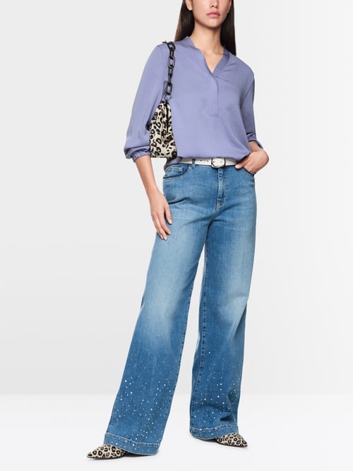 Blouse col en V "Rethink Together"
