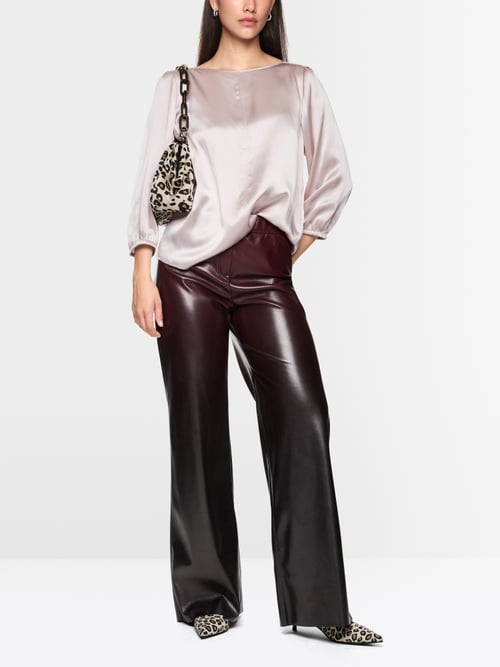Blouse en soie ample
