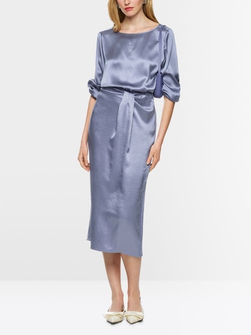 Blouse en soie ample