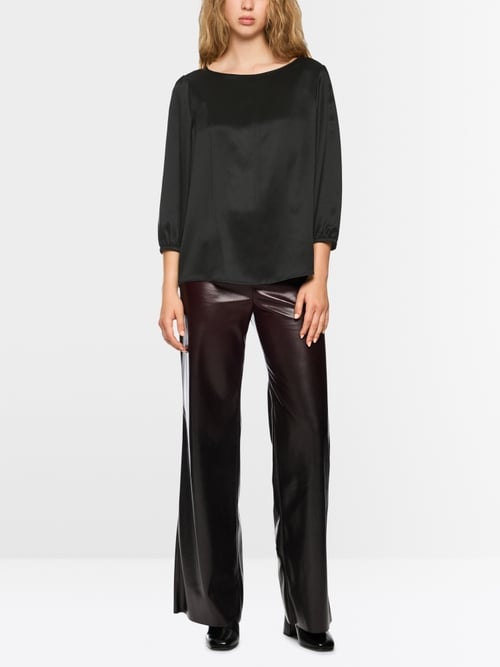 Lockere Seidenbluse