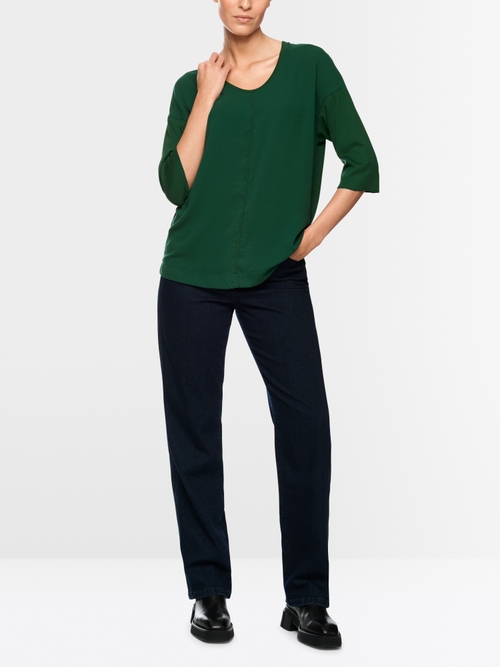Blusenshirt mit V-Neck