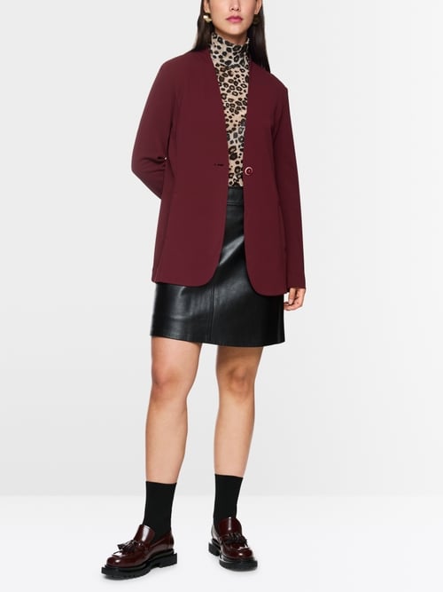 Blazer légèrement cintré