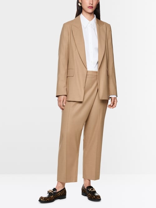 Blazer à revers montant