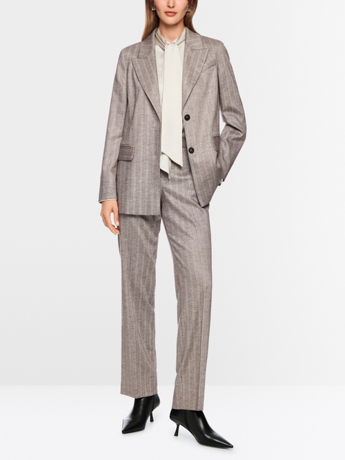 Elegante blazer met strepen