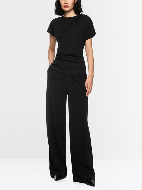 T-shirt froncé