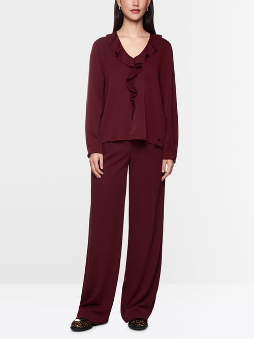 Rüschenbluse „Rethink Together"