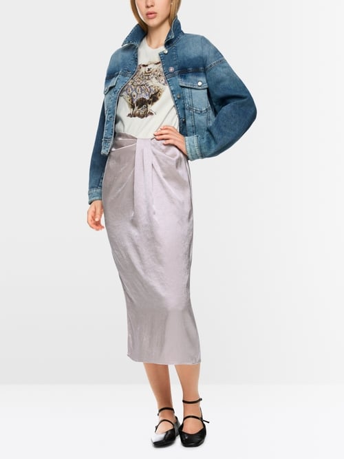 Flowing maxi skirt