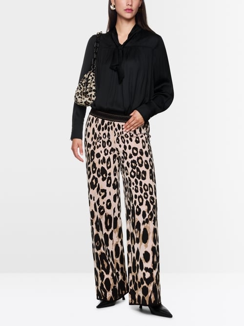 Pantalon large WELKOM taille haute
