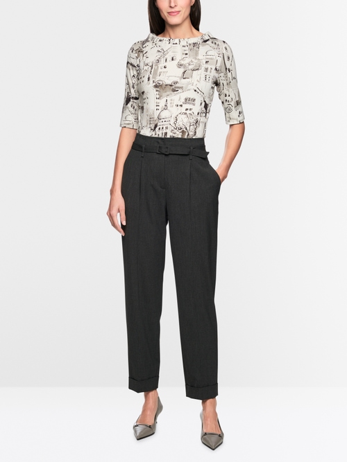 Hose FAQUS mit High Waist