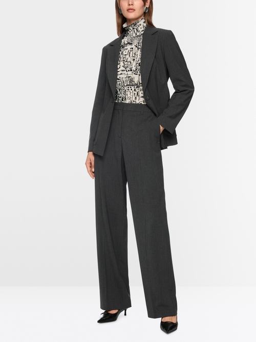 Pantalon large WUKARI taille haute