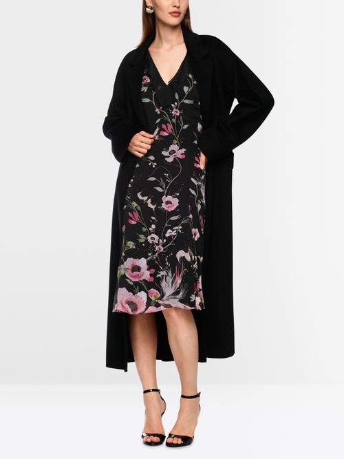 Luchtige jurk met bloemenprint