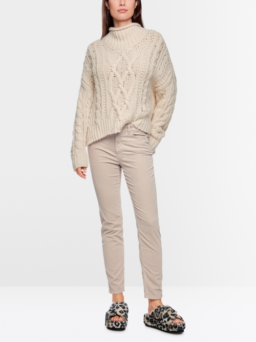 Pantalon Slim Fit SILEA en velours