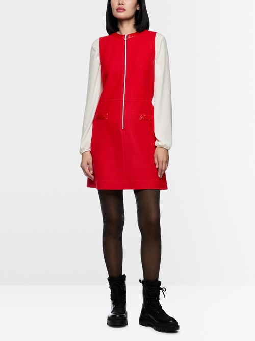 Robe sans manches « Knitted in Germany »