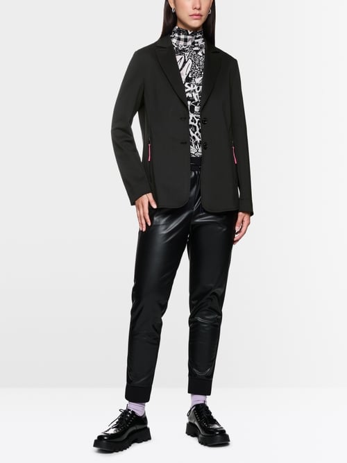 Blazer sportif effet résille