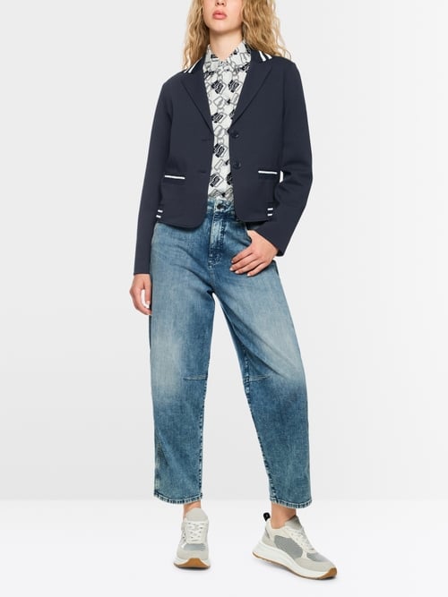 Taillierter Jersey-Blazer