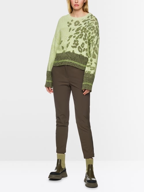 Leo-Pullover Knitted in Germany