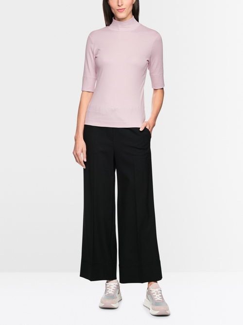 Basic shirt van stretchkatoen