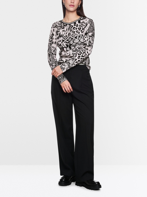 Shirt met lange mouwen en print
