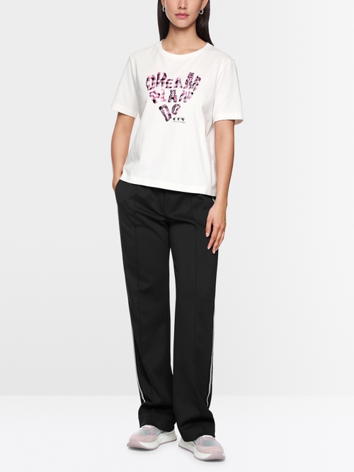 Baumwollshirt mit Aufdruck