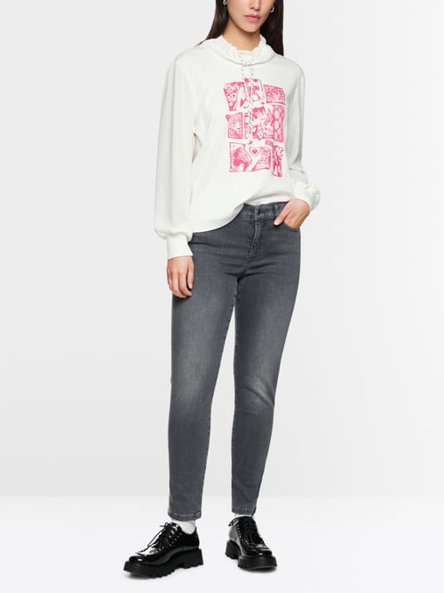 Blouse met opdruk