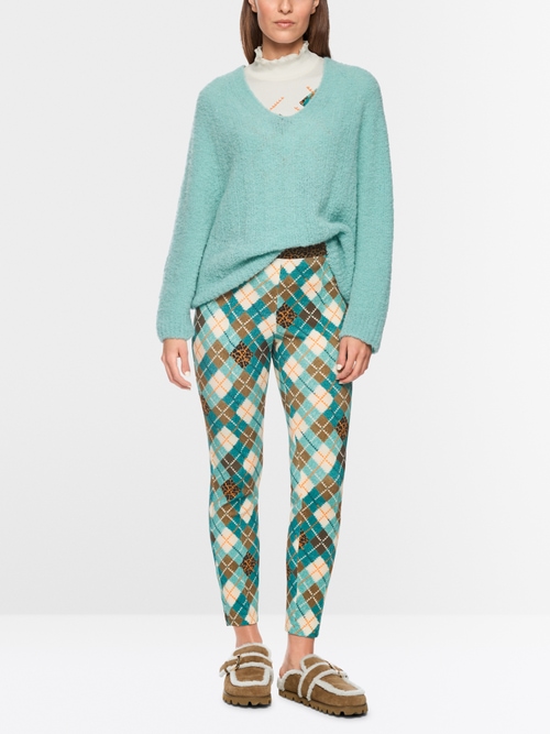 Tight 7/8 SOFIA trousers with waistband