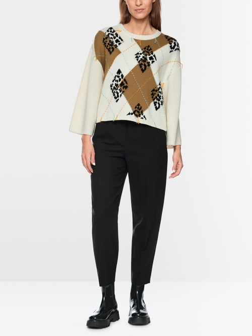 RANCHI trousers with high waistband