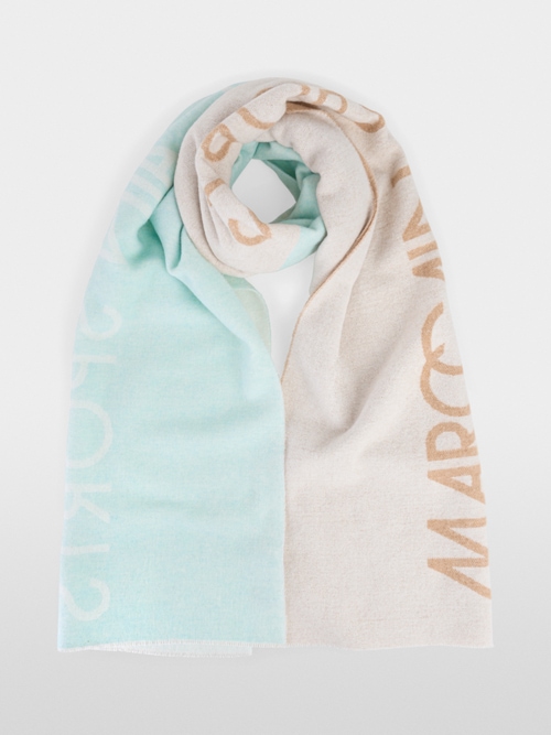 Warm wool blend scarf