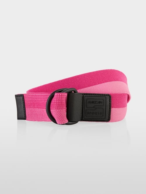Narrow striped design hip belt