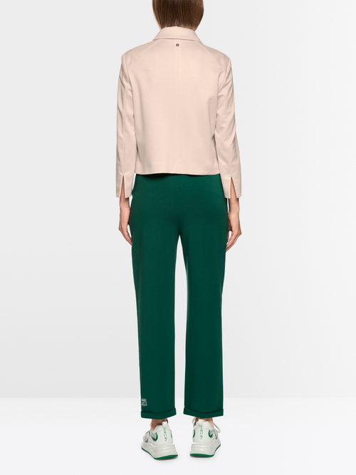 Short jacket with Kent collar