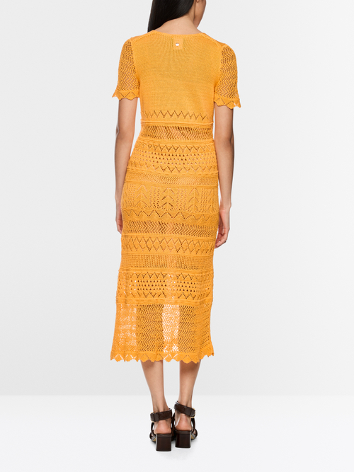 ‘Rethink Together’ openwork dress