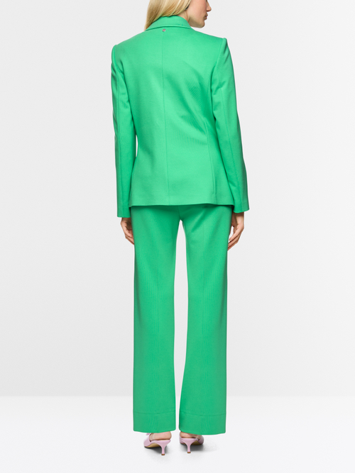 Stretch viscose fitted blazer