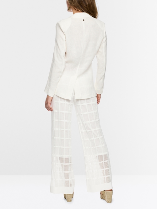 Summer blazer made of linen and viscose