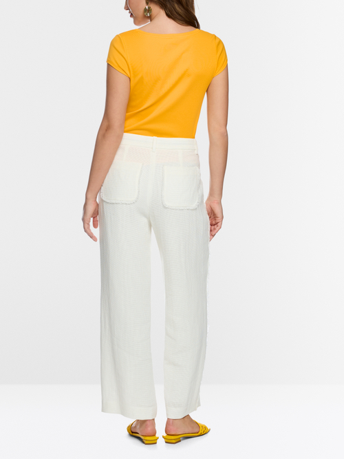 Basic shirt made from stretch cotton