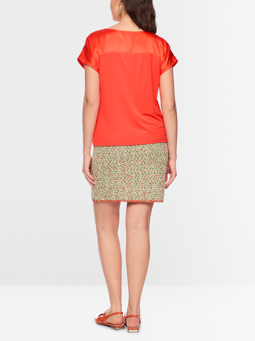 Silk jersey shirt