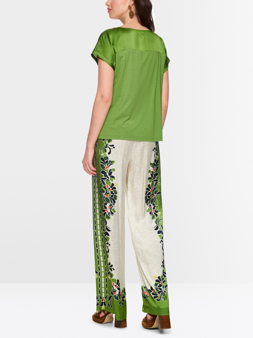 Silk jersey shirt
