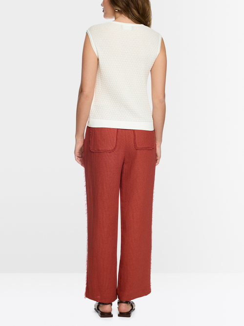 ‘Knitted in Germany’ viscose top
