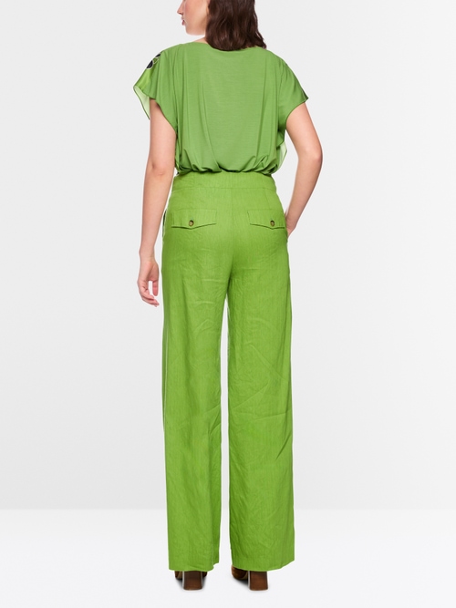 Pantalon WAUKEE en lin et viscose