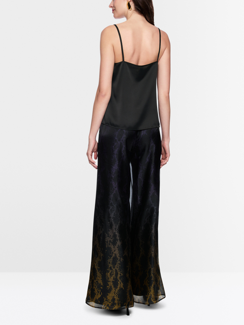 Party top with embellishment