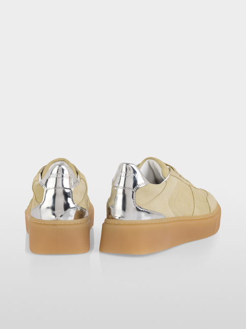 Suede trainers