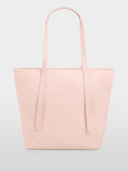 Faux leather shoulder bag