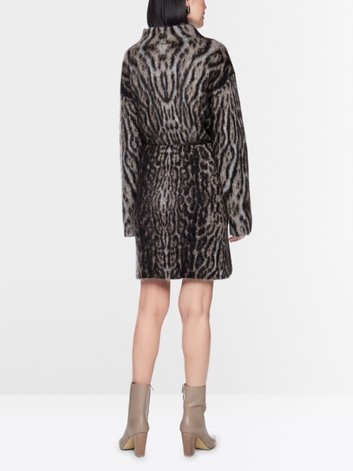 ‘Knitted in Germany’ ozelot skirt