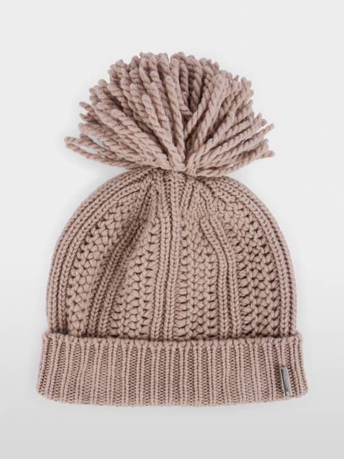 Bonnet à pompon Knitted in Germany