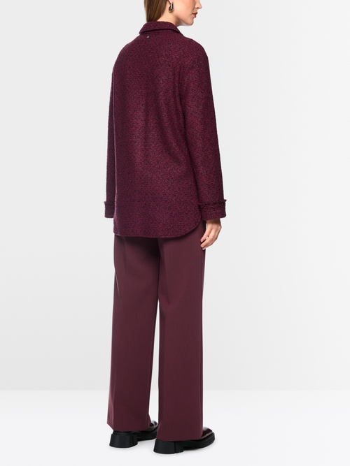 ‘Knitted in Germany’ bouclé cardigan