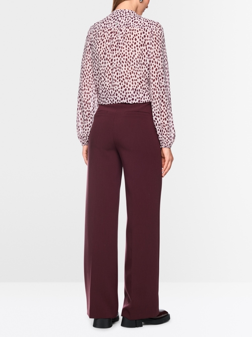 WARRI wide-cut trousers with pleats