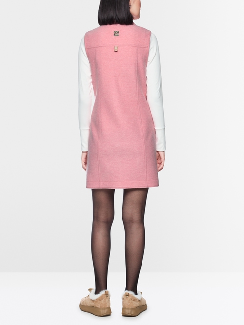 ‘Knitted in Germany’ boiled wool dress