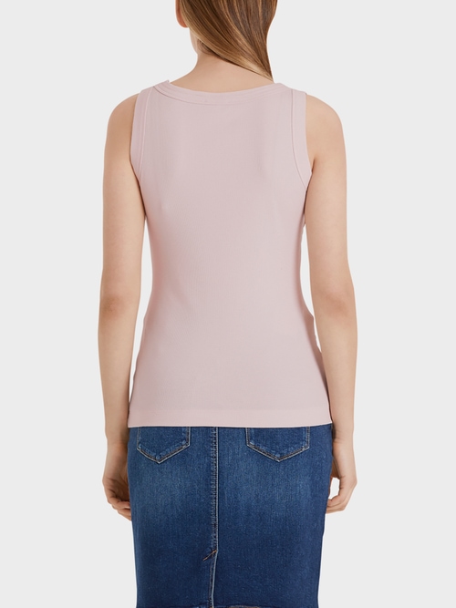 Tank Top aus Ripp-Jersey