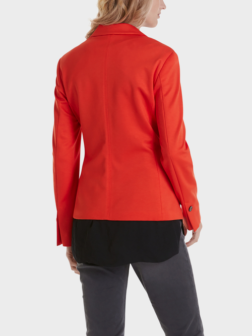 Zweiknopfblazer aus Jersey