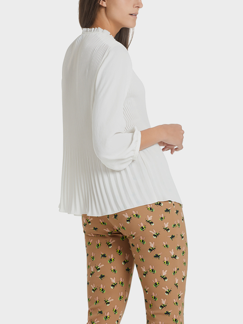 Plissierte Bluse
