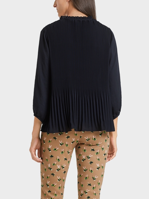 Plissierte Bluse
